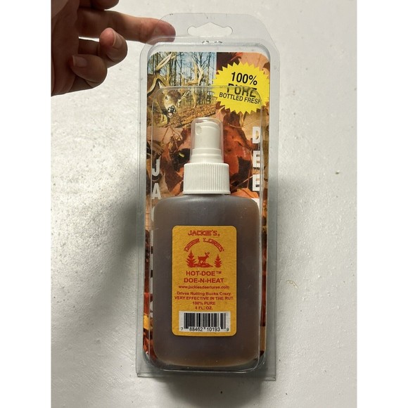 Jackies Deer Lures Hot Doe Sprayer, 4-Ounce - Picture 1 of 3